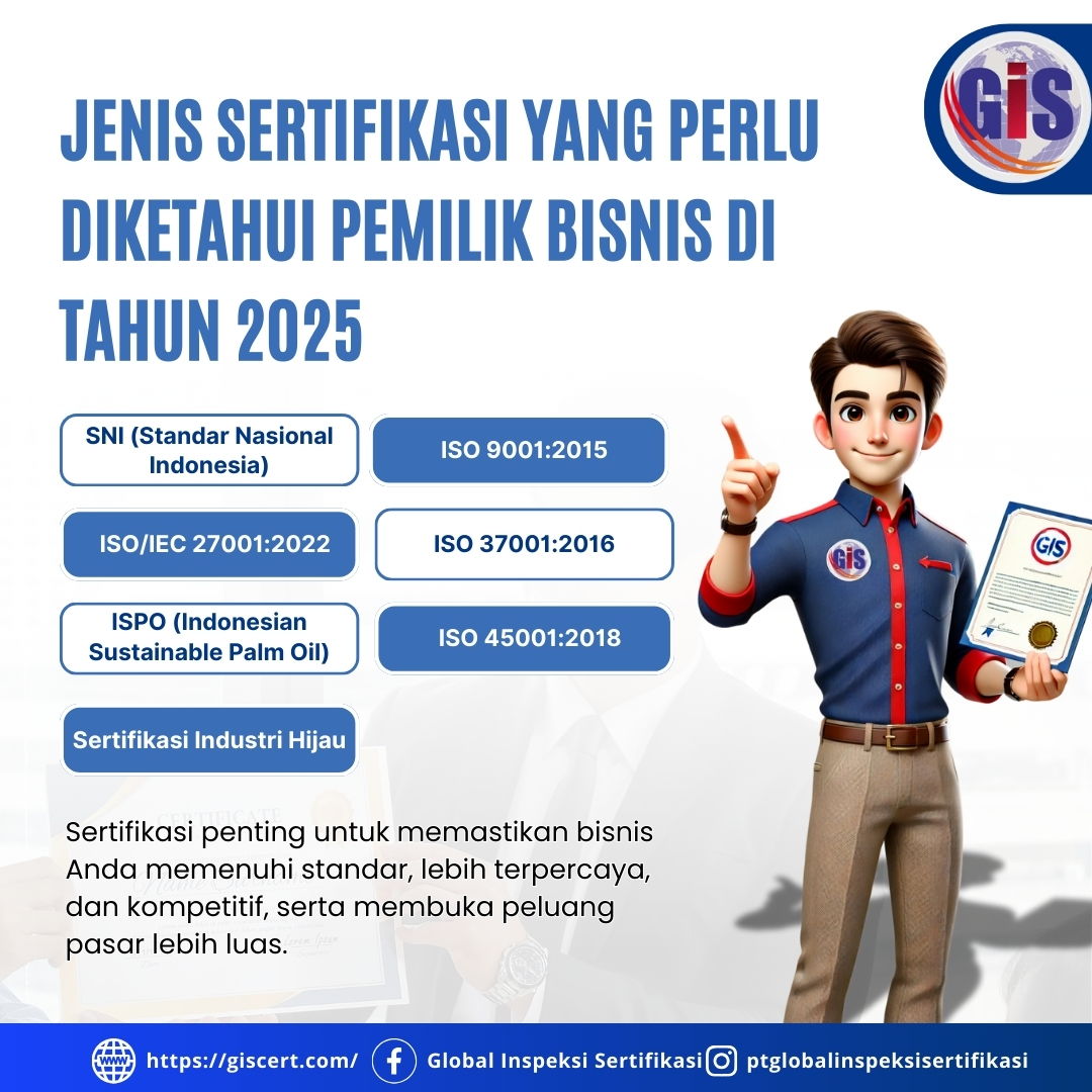 Jenis Sertifikasi yang Perlu Diketahui Pemilik Bisnis di tahun 2025